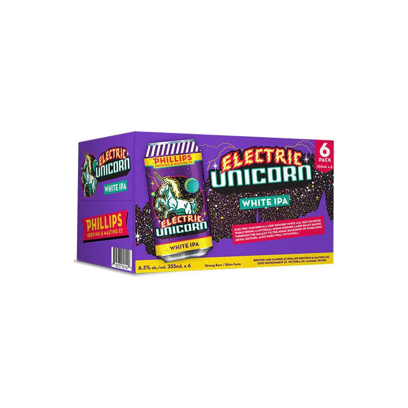 Phillips Brewing Electric Unicorn White IPA (355 mL)