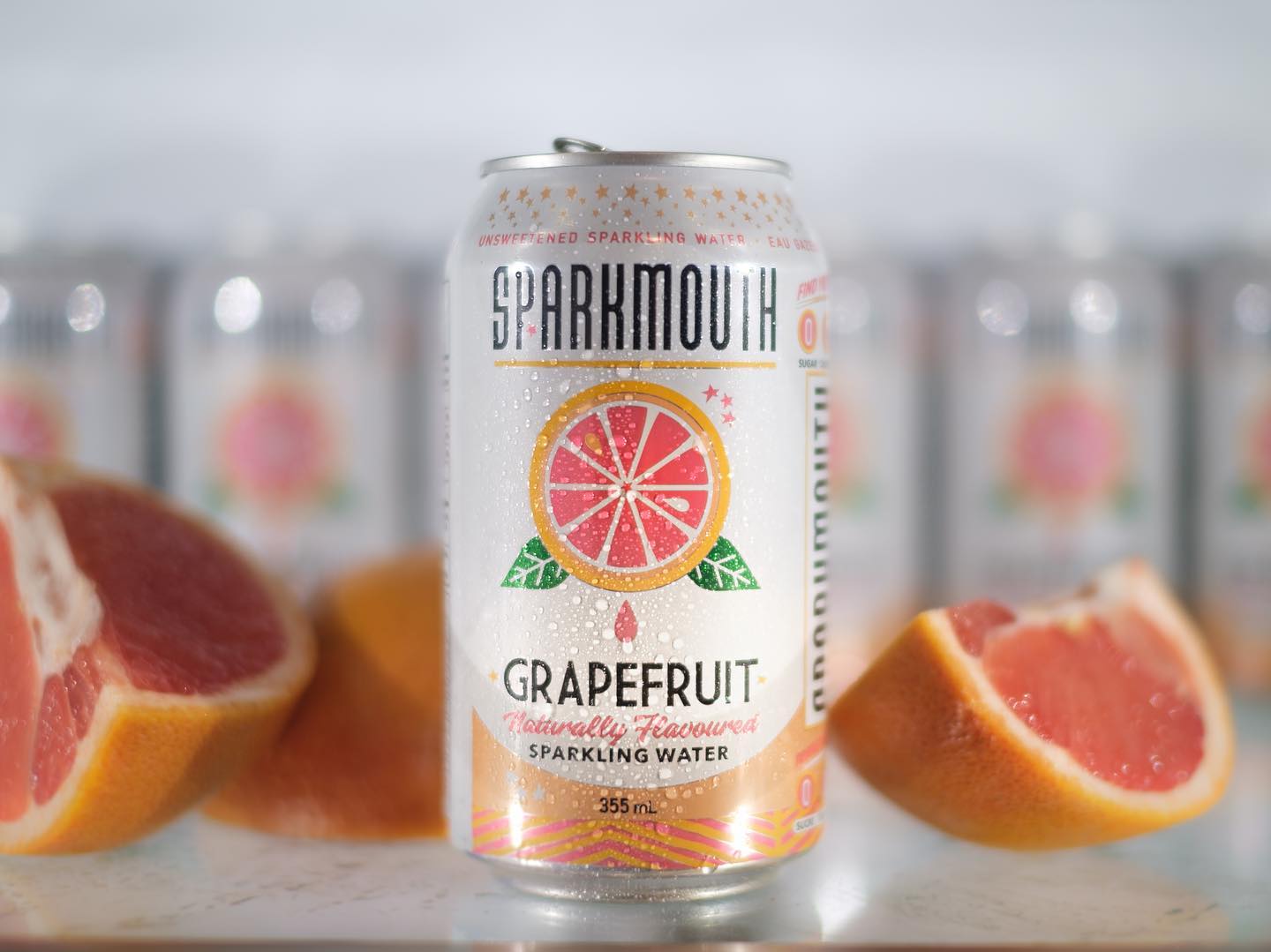 SPARKMOUTH Grapefruit Sparkling Water (355 mL)