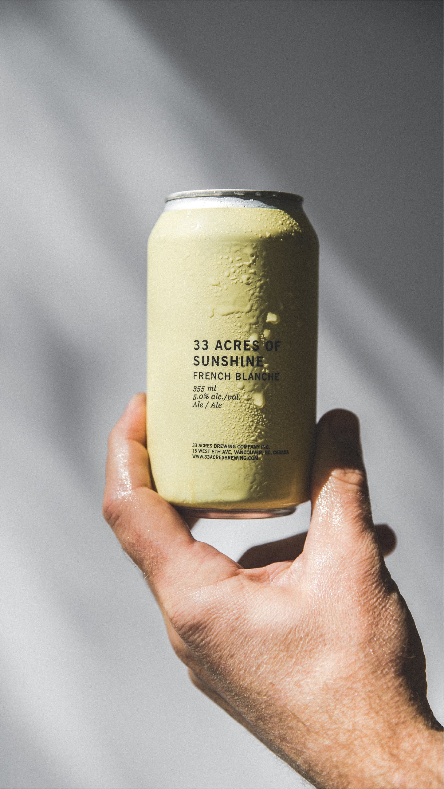 33 Acres of Sunshine French Blanchè (355 mL)