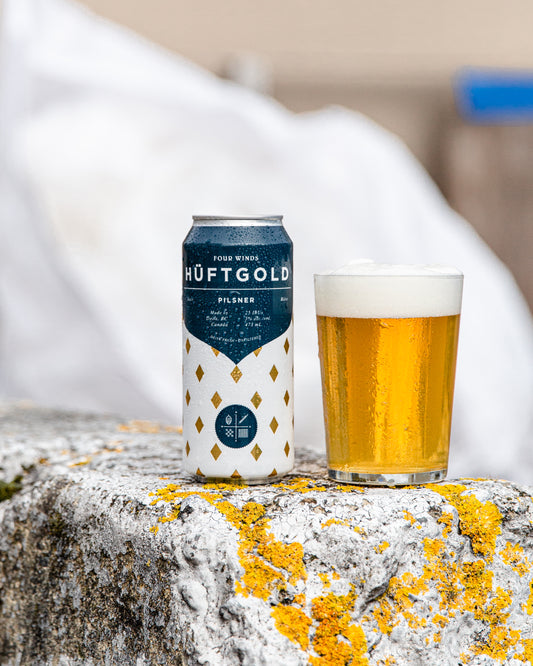 Four Winds Brewing Hüftgold Pilsner (473 mL)
